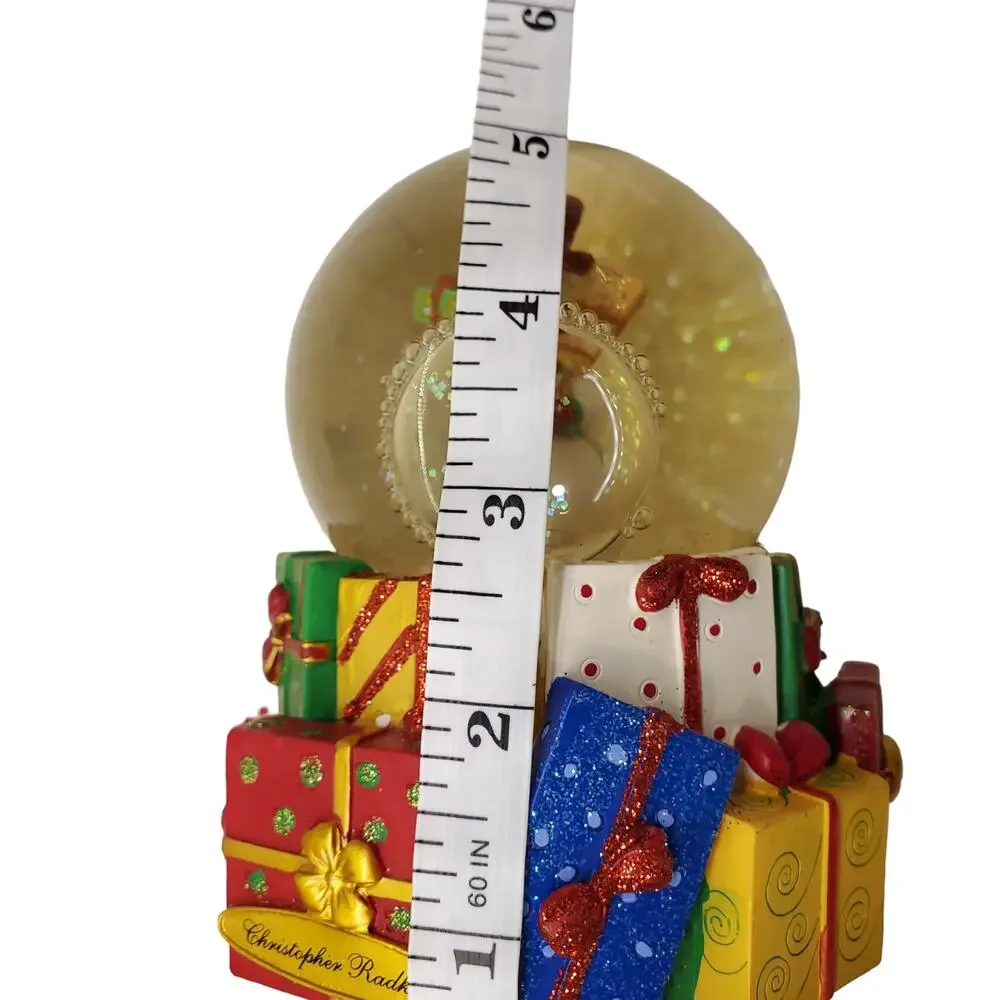Christopher Radko Musical Snow Globe Snowman Vintage Christopher Radko Christmas